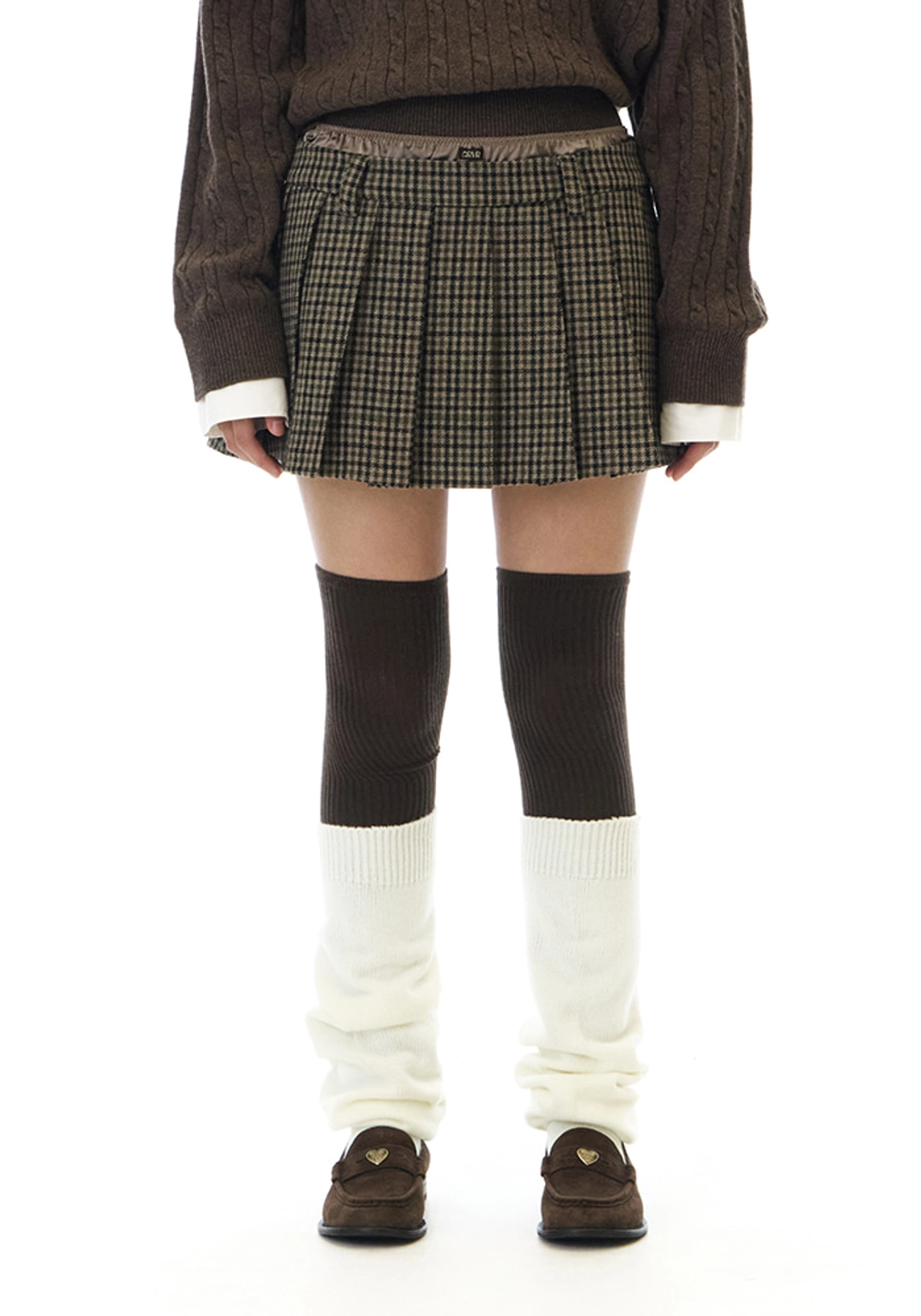 그로브 HAZE CHECK SKIRT 상품 이미지 2
