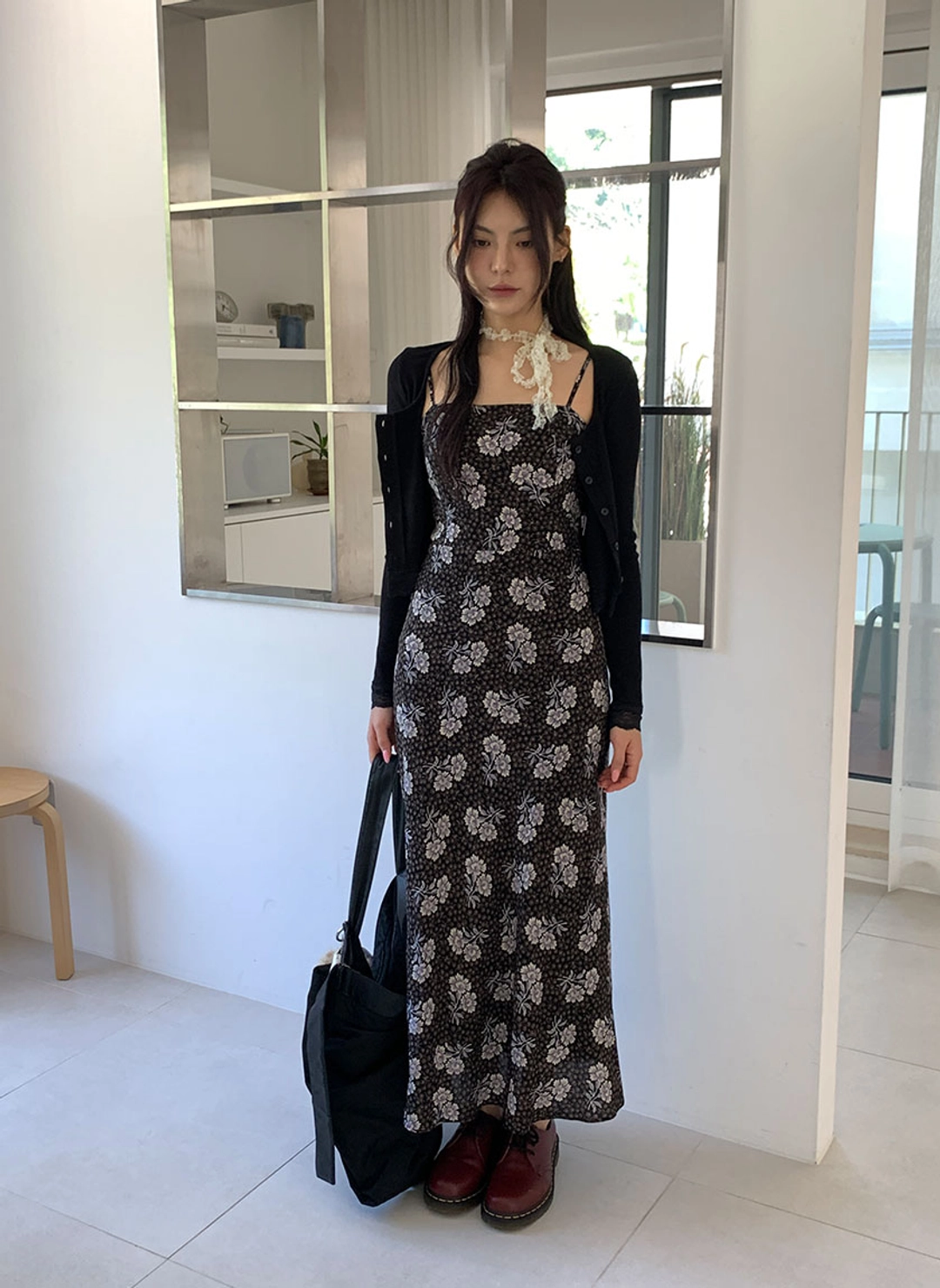 루루서울 Mina Lee Slim Dress (Black) 상품 이미지 2