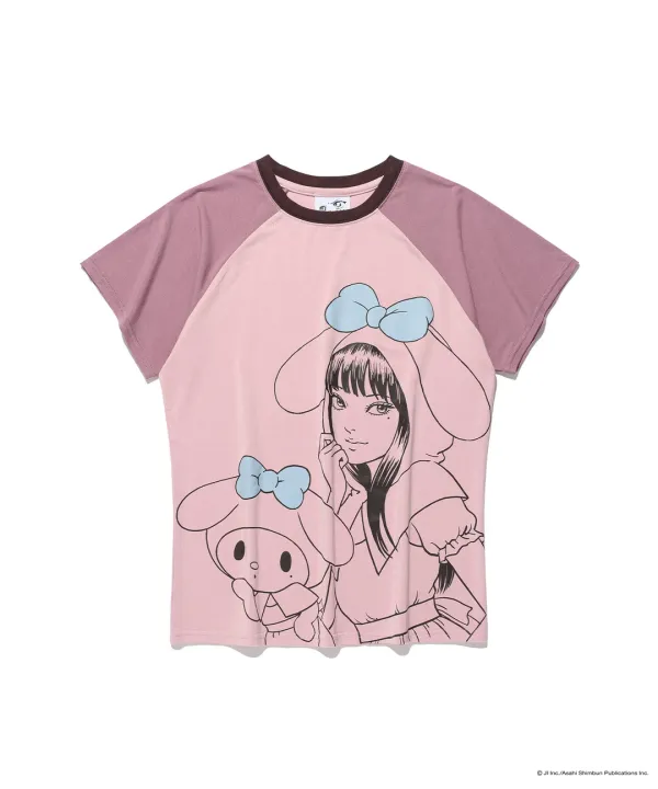 js tomie my melody mini tee[pink]