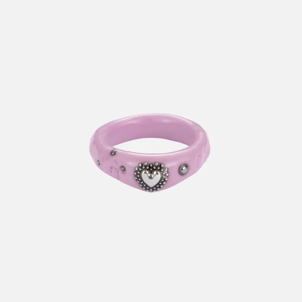seagull ring-lavender