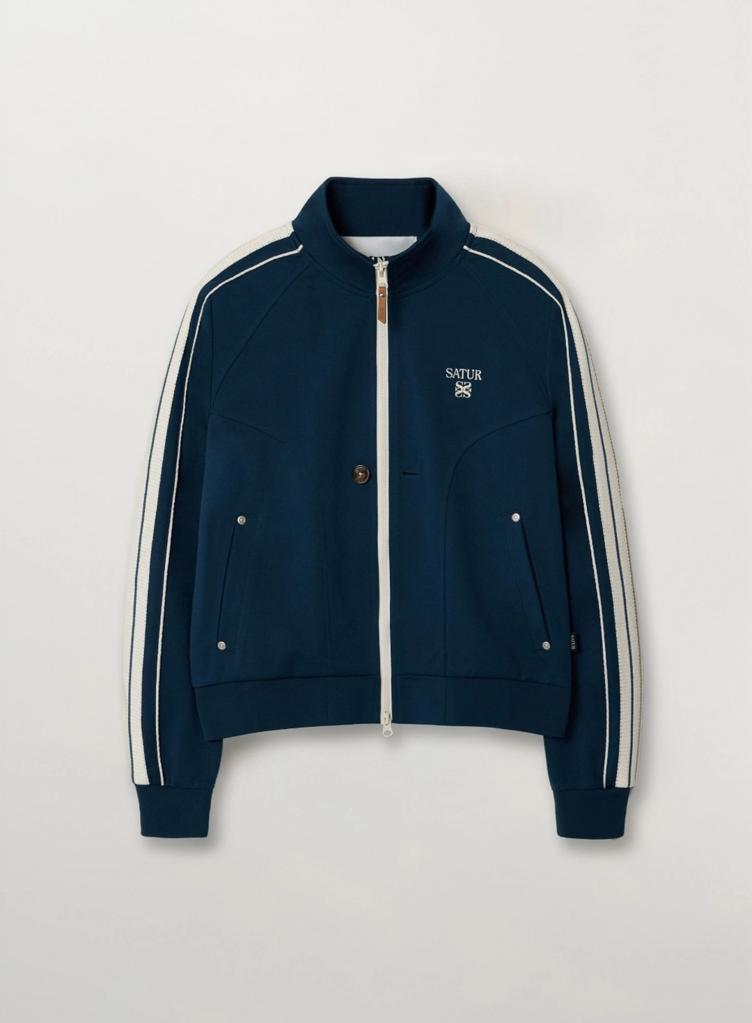 세터 (W) Essential Lawton Track Zip-up Jacket - Blue 상품 이미지 1