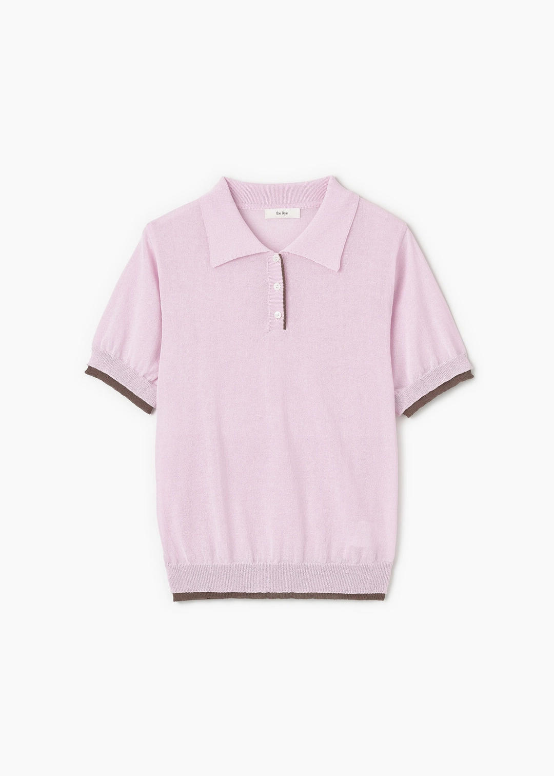 더라이 Layerd Collar Knit(Light Pink) 상품 이미지 3