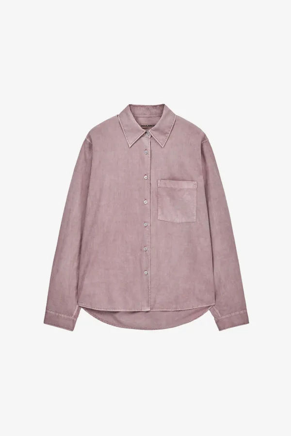 텐셀 다잉 셔츠 ASH PINK