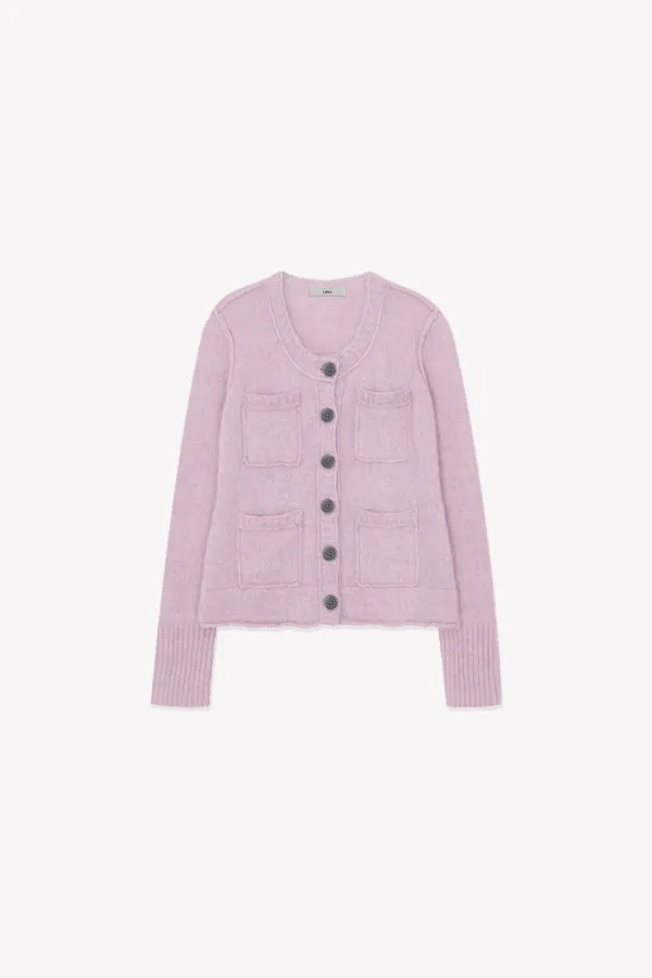 Sage Mohair Cardigan