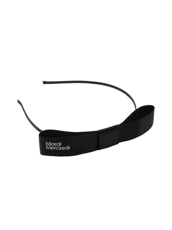 HAIR BAND RIBBON_BLACK