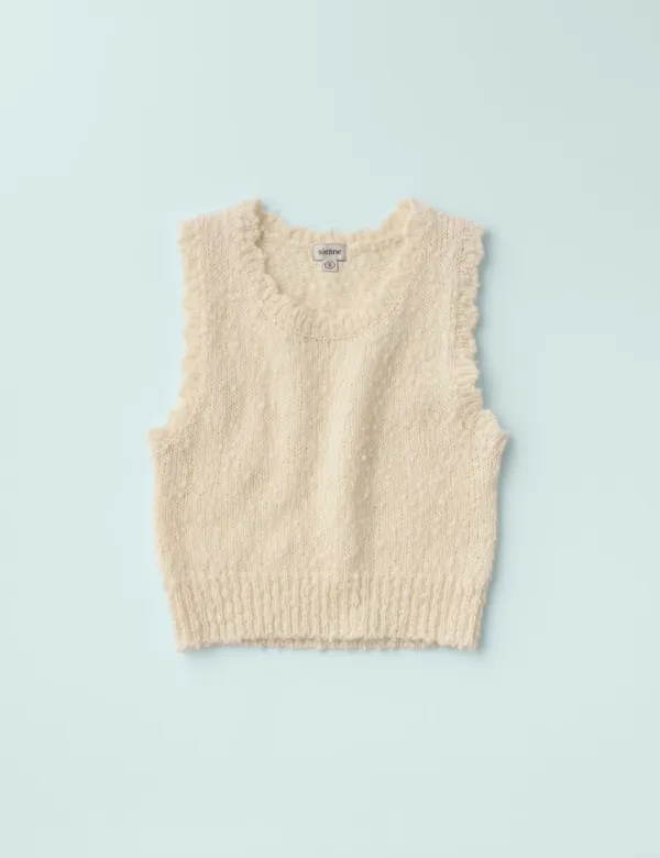 Philosophy Wool Vest (Cream)