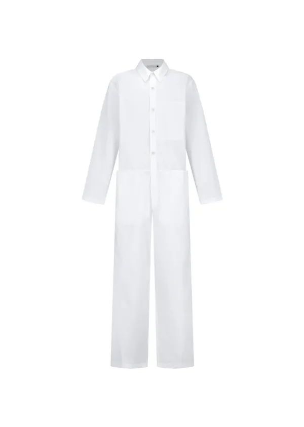 Pocket Jumpsuit, White