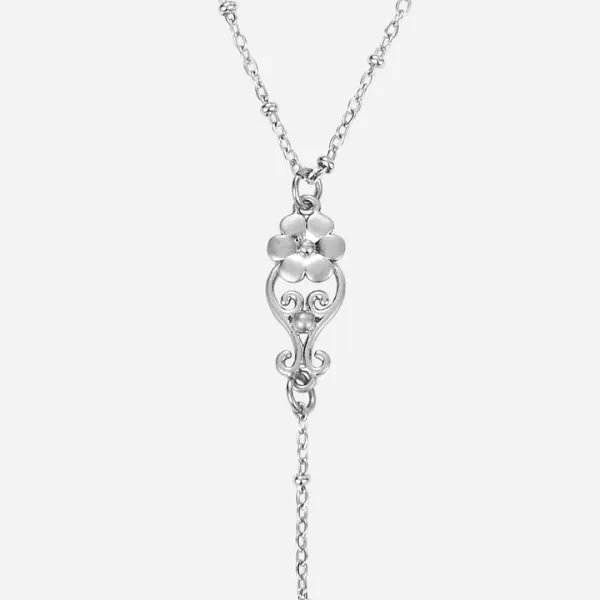 relic necklace-silver