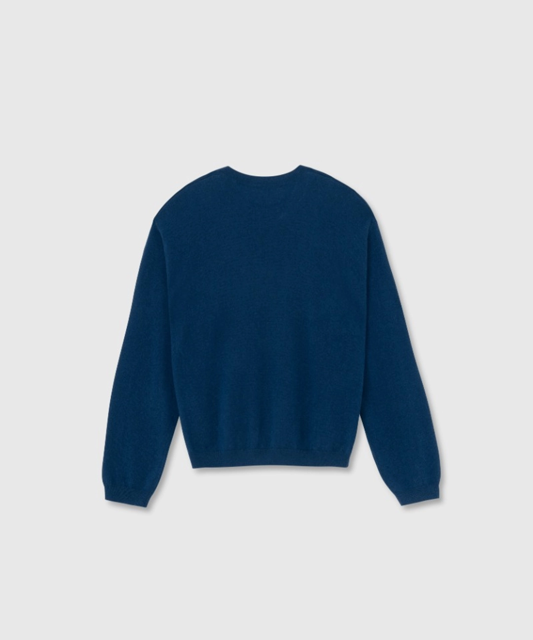 니히 Round neck cashmere knit (Blue) 상품 이미지 1