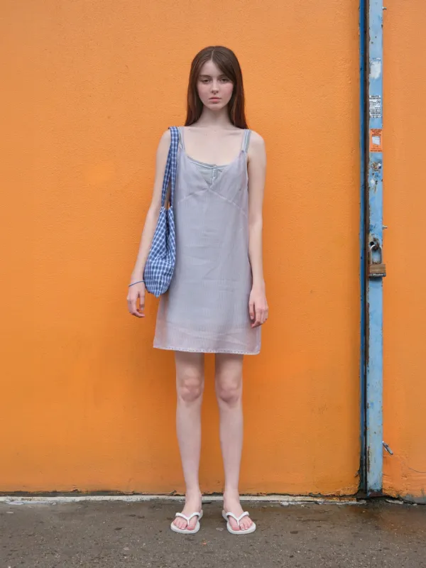 Sheer Mini Dress_Lilac