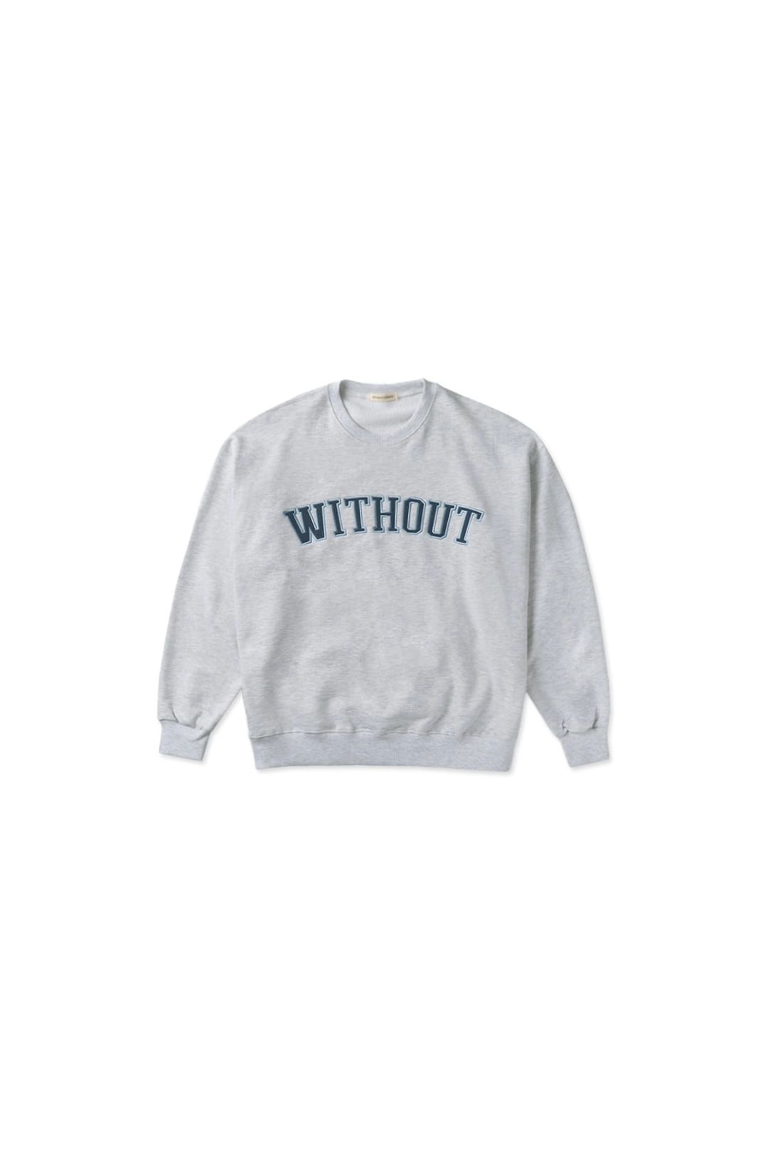 위드아웃썸머 Without sweatshirt_melange 상품 이미지 1