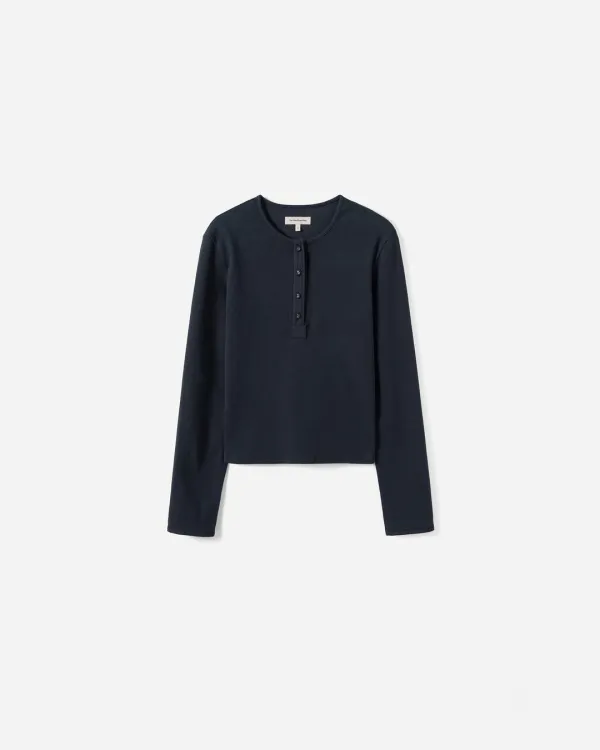 Anu Henley Neck T-shirt