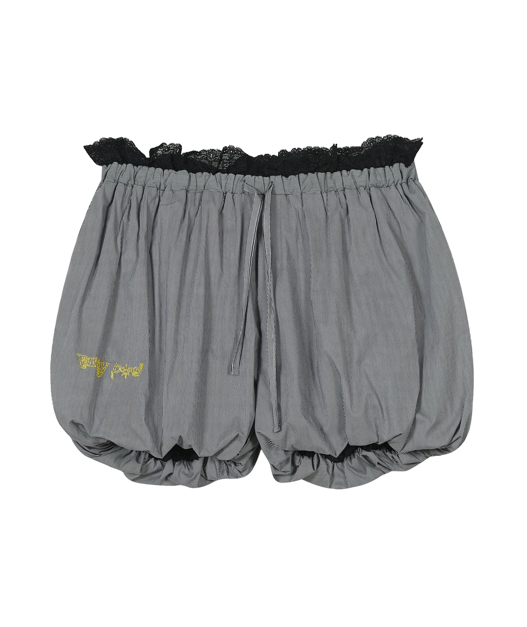 타입서비스 Lace Trim Balloon Shorts [Black] 상품 이미지 1