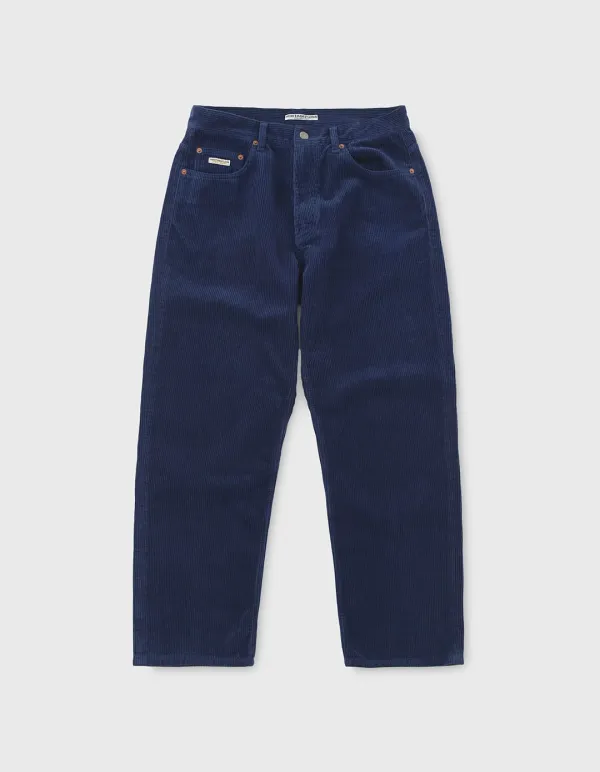 CREST WASHED CORDUROY PANTS / Blue