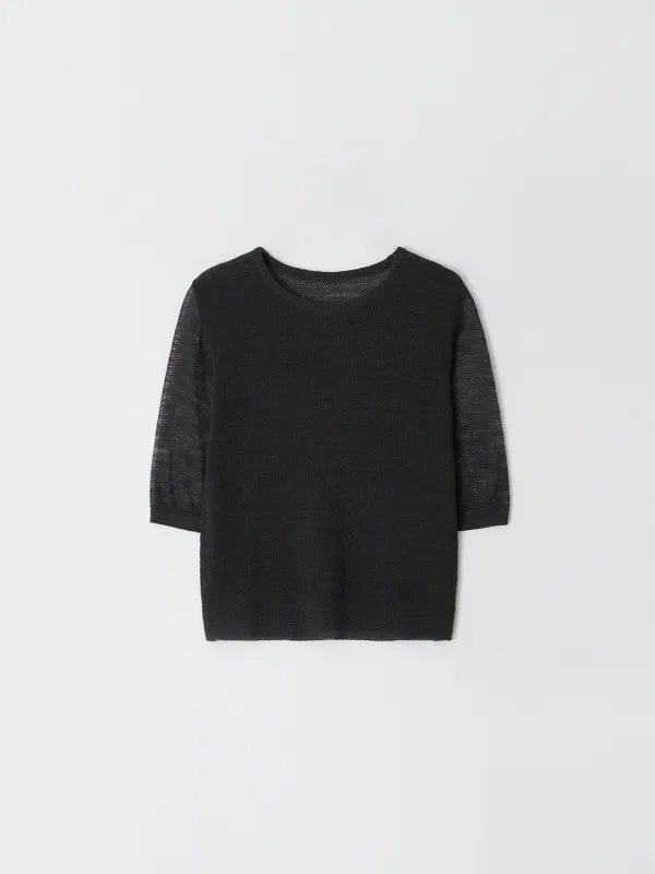 tangle double knit (charcoal)