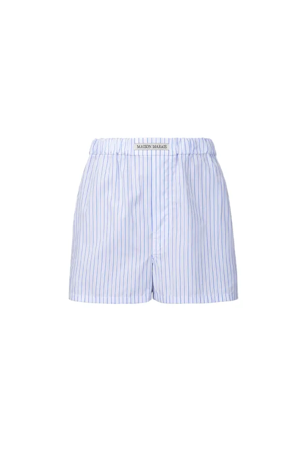 Boxer Lounge Shorts, Blue