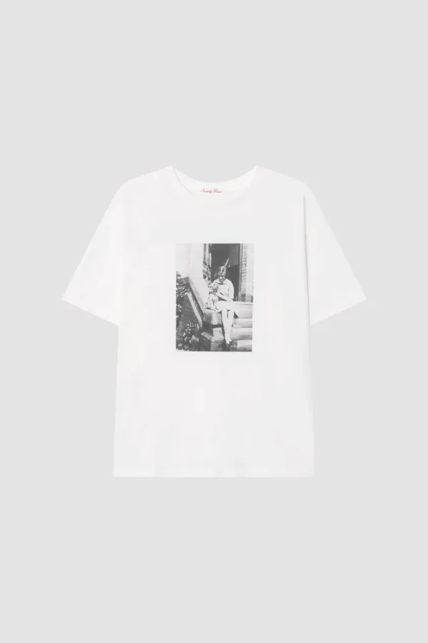 Vintage Graphic White T-shirt