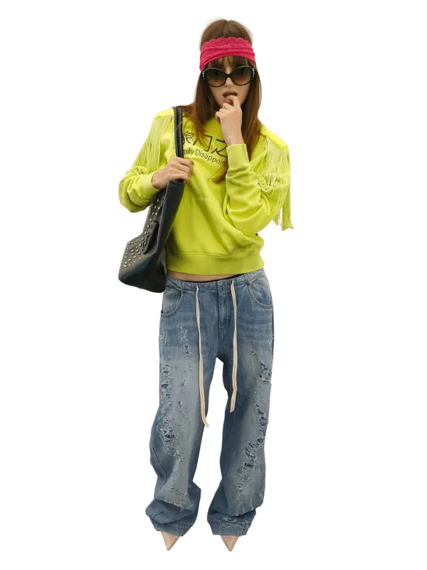 Bad Seed Marching Band Hoodie Neon Yellow