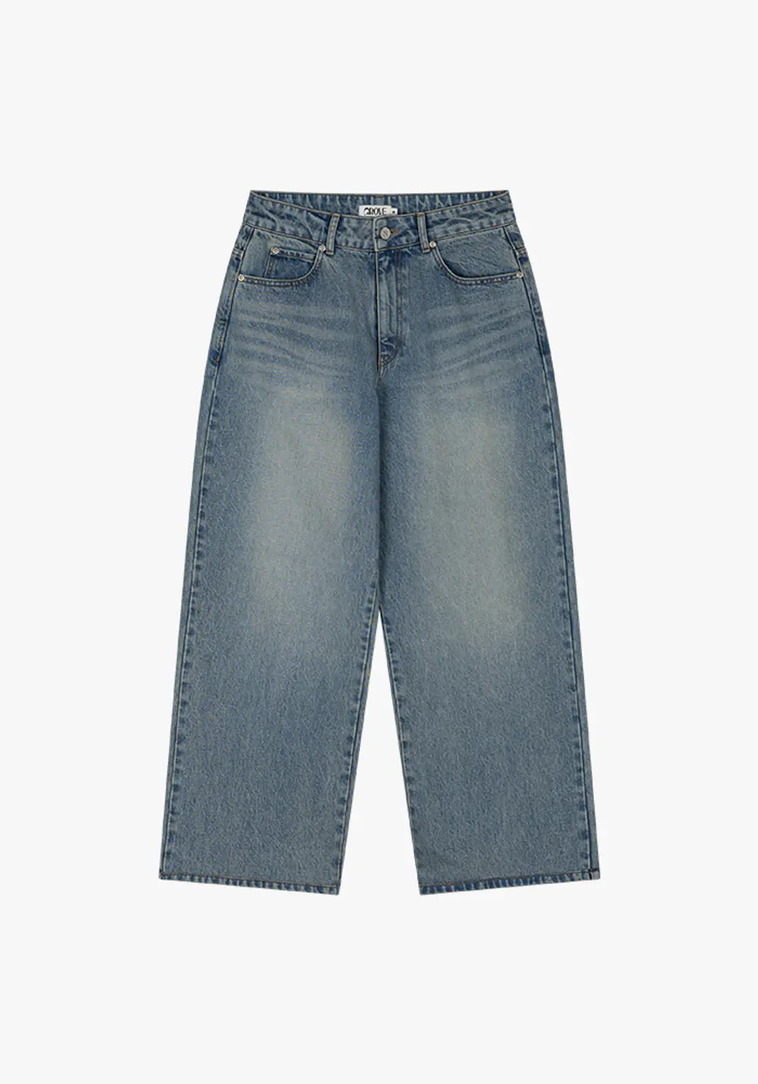 그로브 LID HIGH WAIST DENIM PANTS [2COLORS] 상품 이미지 1
