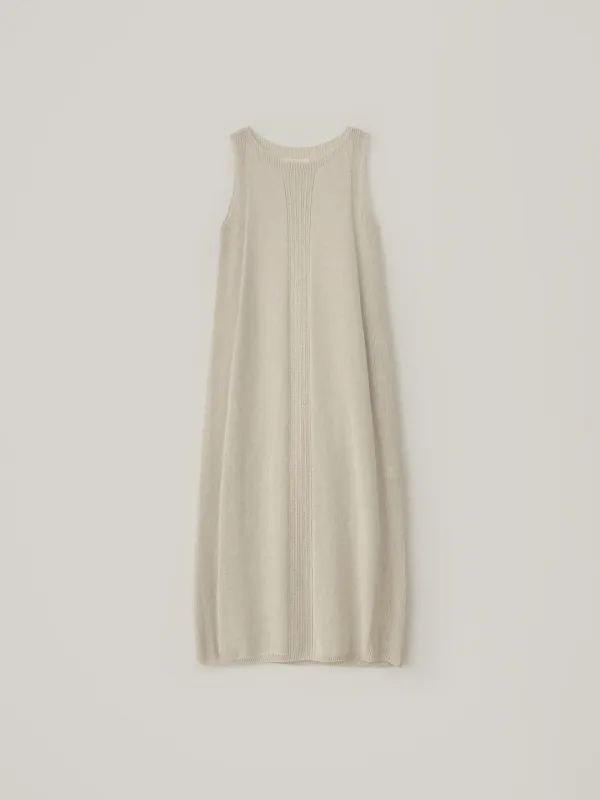 Paper Knit Dress - Linen