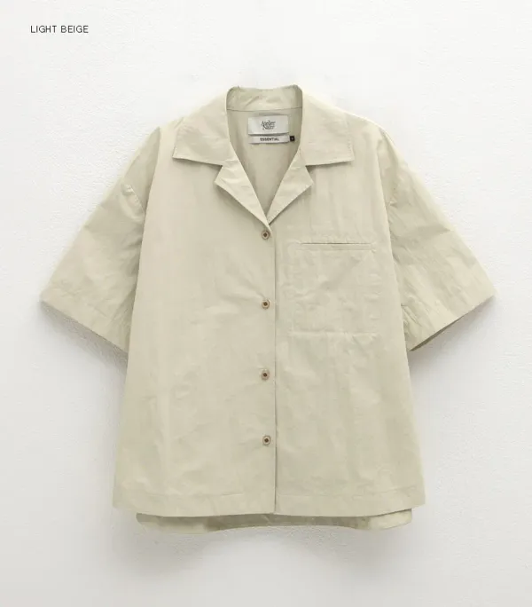 (BL-4214)ESSENTIAL DRONA SET-UP SHIRT