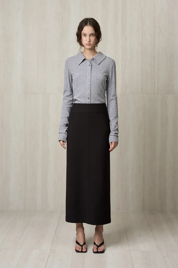 SLIT BACK STRAIGHT SKIRT
