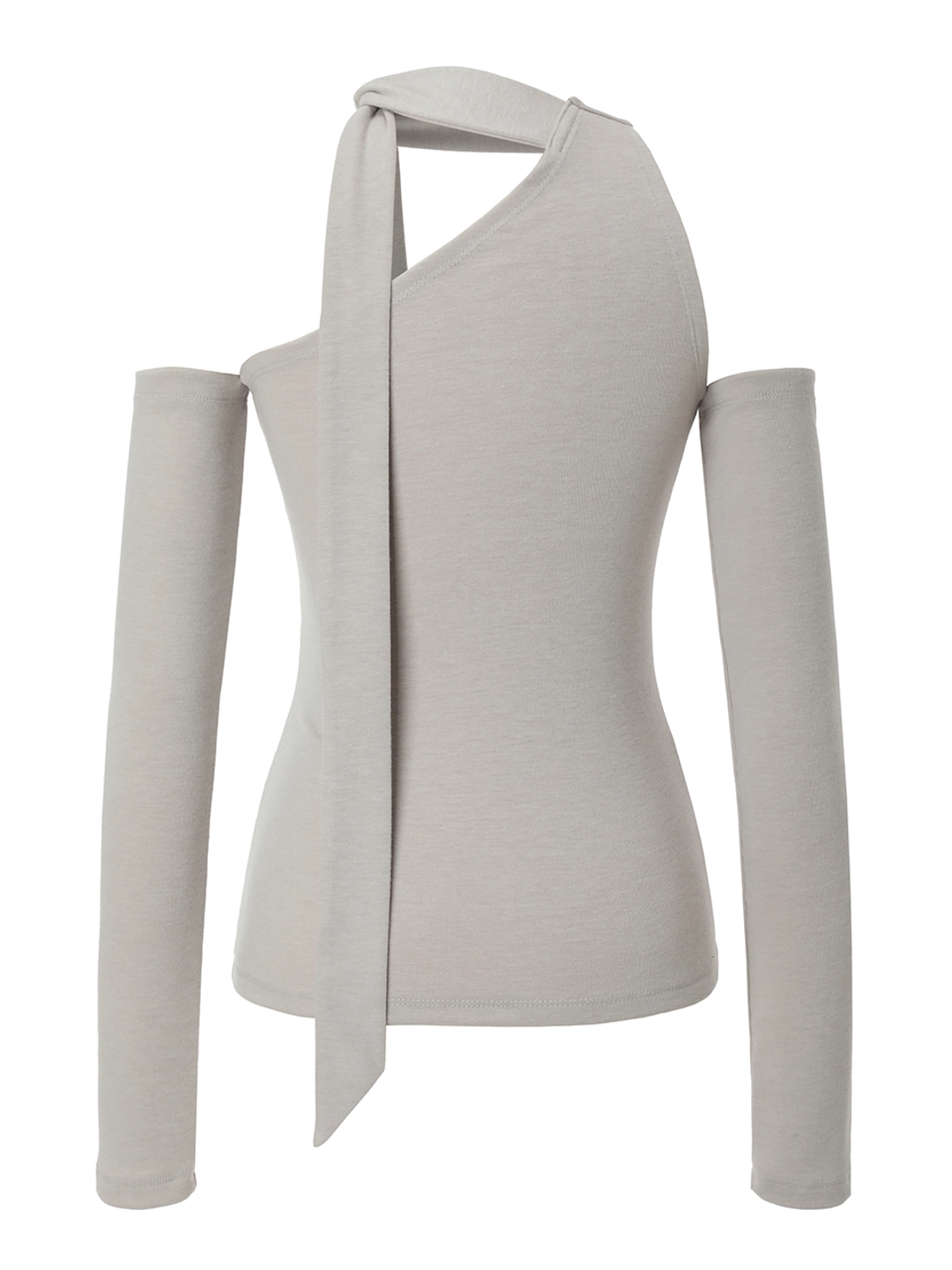 이네기 [6th Reorder] Birth Shirring Scarf Top (sand beige) 상품 이미지 3