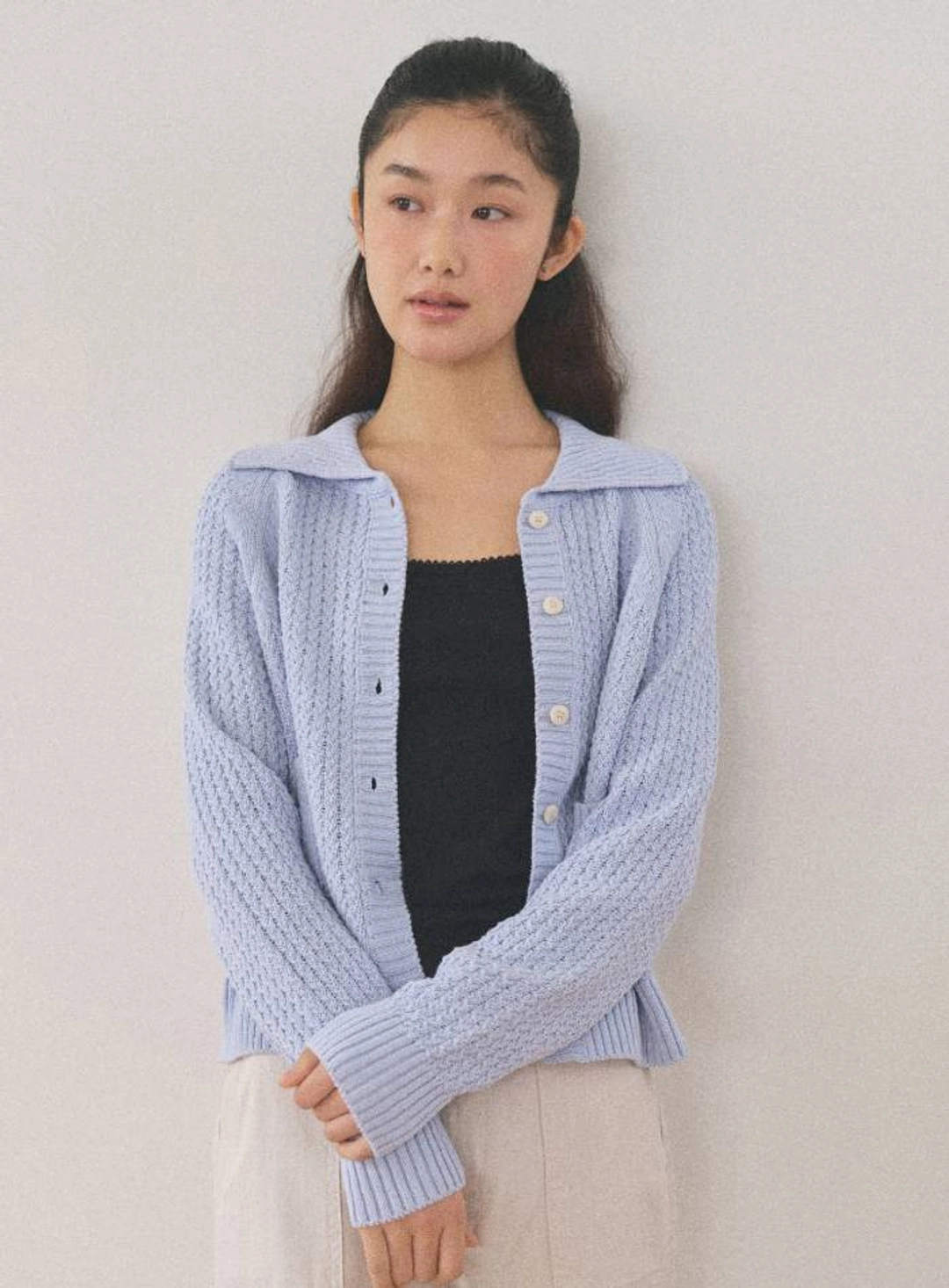 망고매니플리즈 WEZZY CARDIGAN_LIGHT BLUE 상품 이미지 2