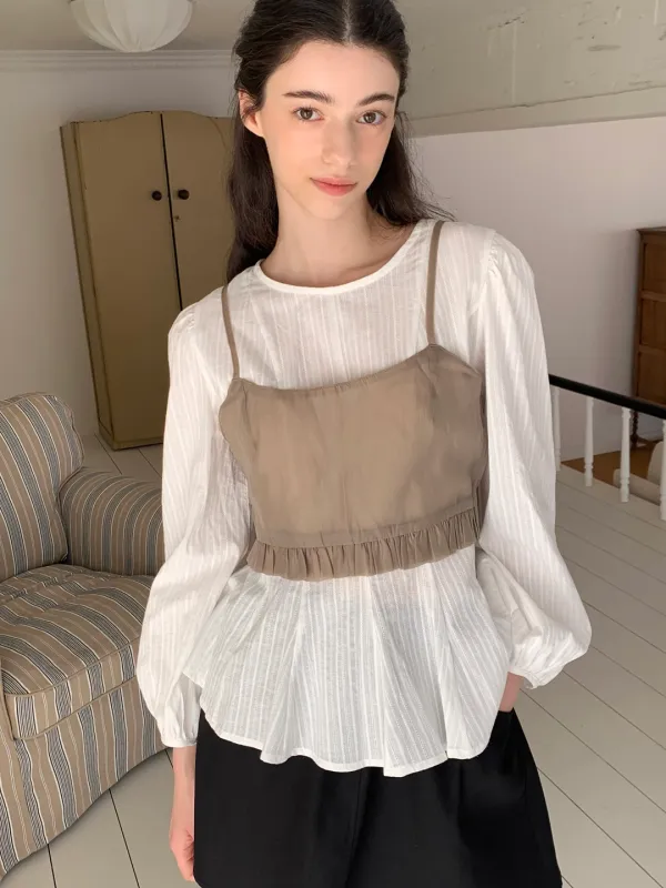 (시즌오프) Freya Cami Top / Brown