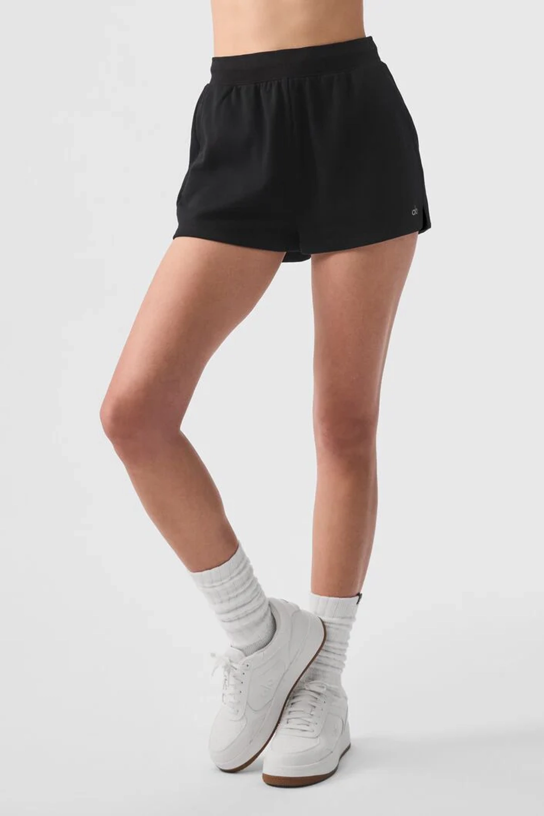 알로요가 Low Key Sweat Short - Black 상품 이미지 1