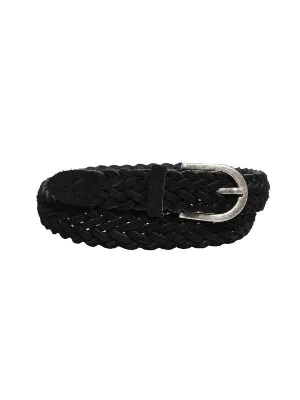 SUEDE WESTERN BELT (2color)