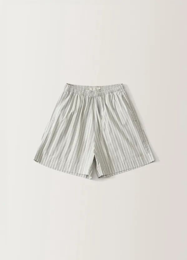 2ND/ Yaphi short pants (Gray stripe)