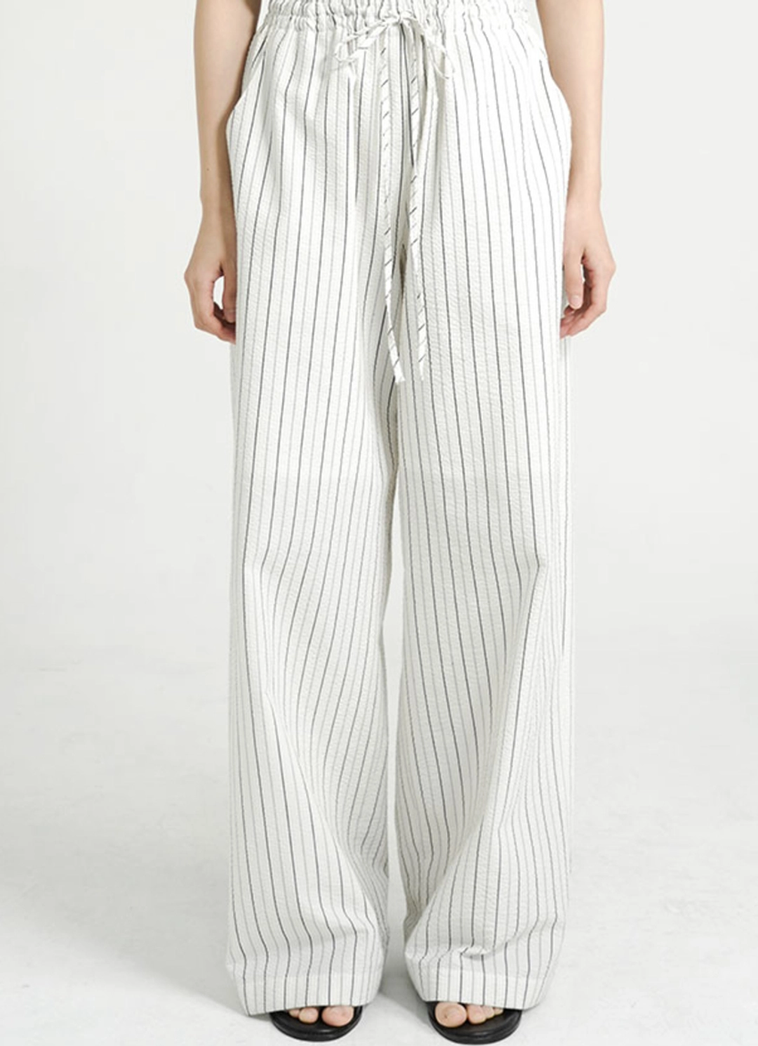 유노이아 seersucker stripe pants 상품 이미지 3