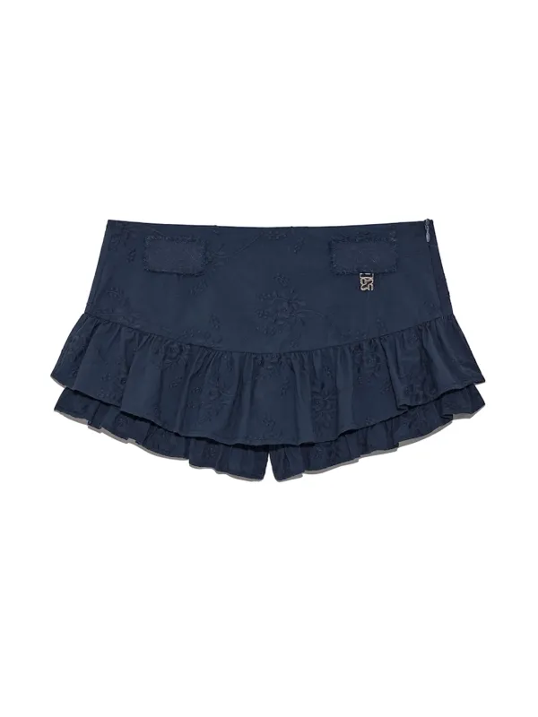 RODEO MICRO MINI SKIRT (NAVY)
