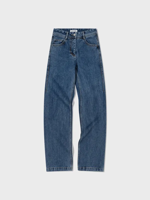 Straight Fit Denim_Blue