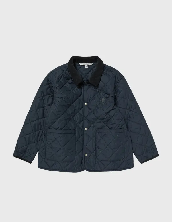 CHILDREN QUILTED JACKET / Navy