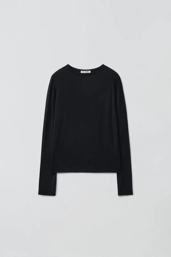 [2차 리오더] BASIC BOAT NECK TOP_BLACK