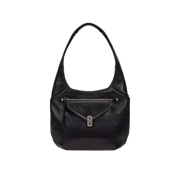 Occam Shell Vintage Hobo M (오캄 쉘 빈티지 호보 미듐) Black