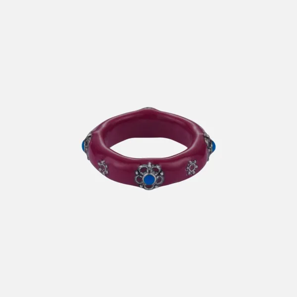 fiora ring-deep rose