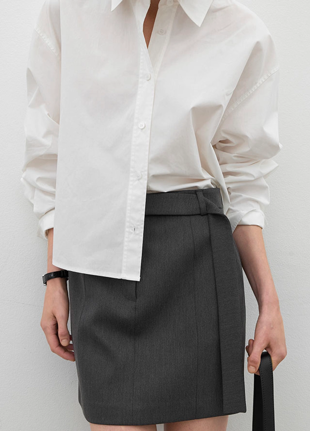 아뜰리에 나인 (SK-5050)ESSENTIAL NEU SET-UP SKIRT 상품 이미지 3