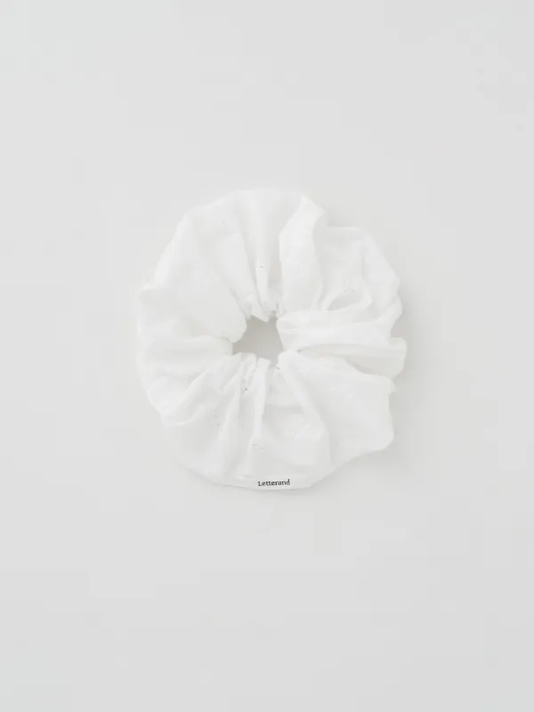Punching Hair Scrunchie