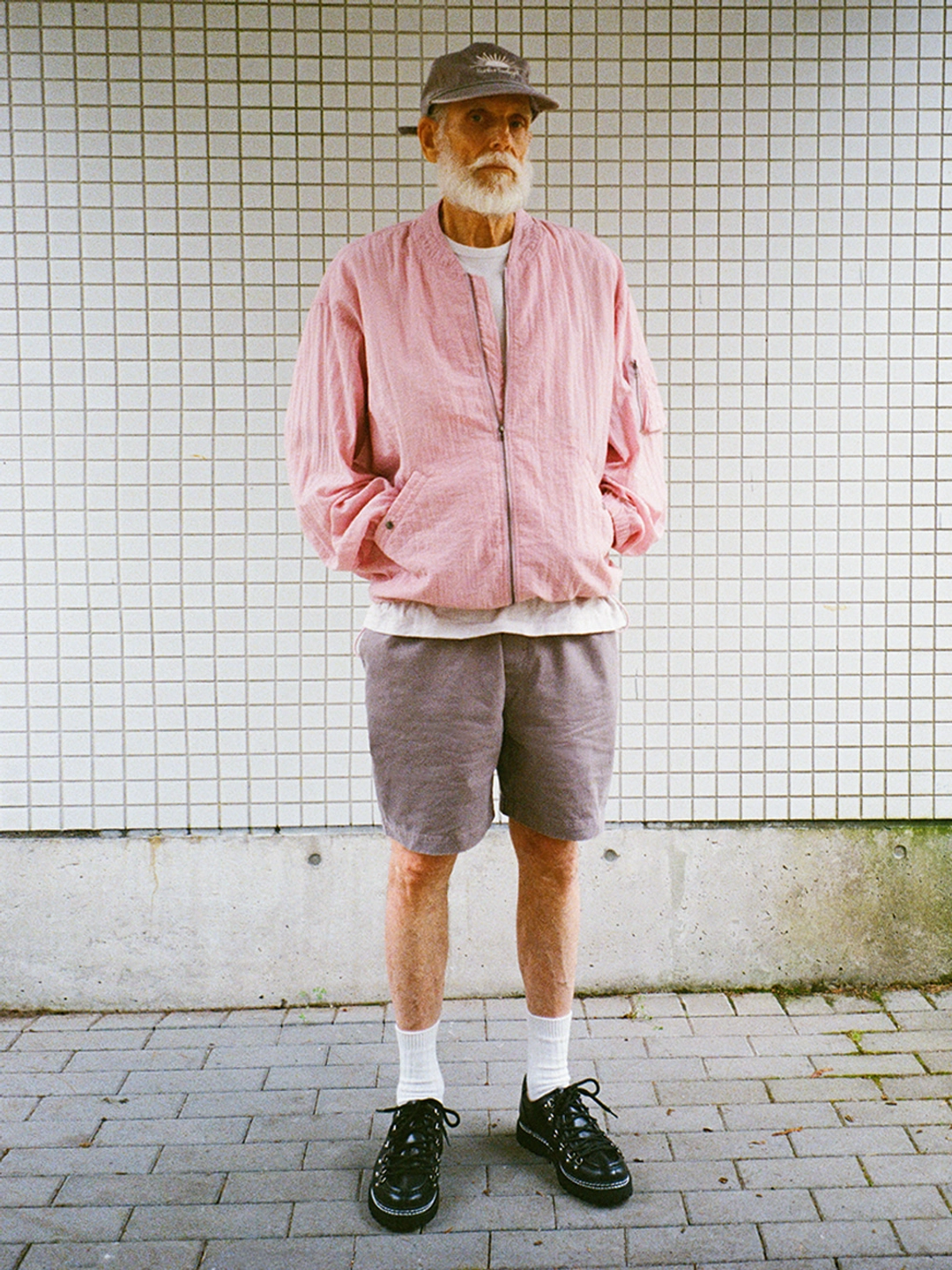 파르티멘토 Dust Field Shorts_Smoke Purple 상품 이미지 2