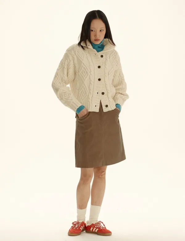 Jenner Goldish Skirt (Camel)