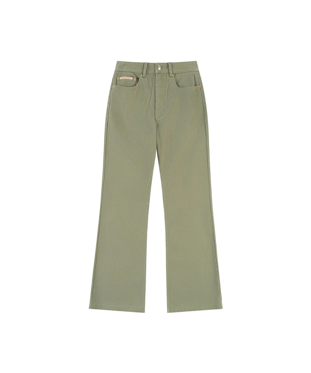 반원 아뜰리에 P3282 워시드 스트레이트 팬츠_Light khaki 상품 이미지 1