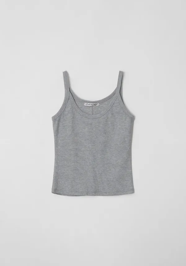 Line sleeveless (Grey)