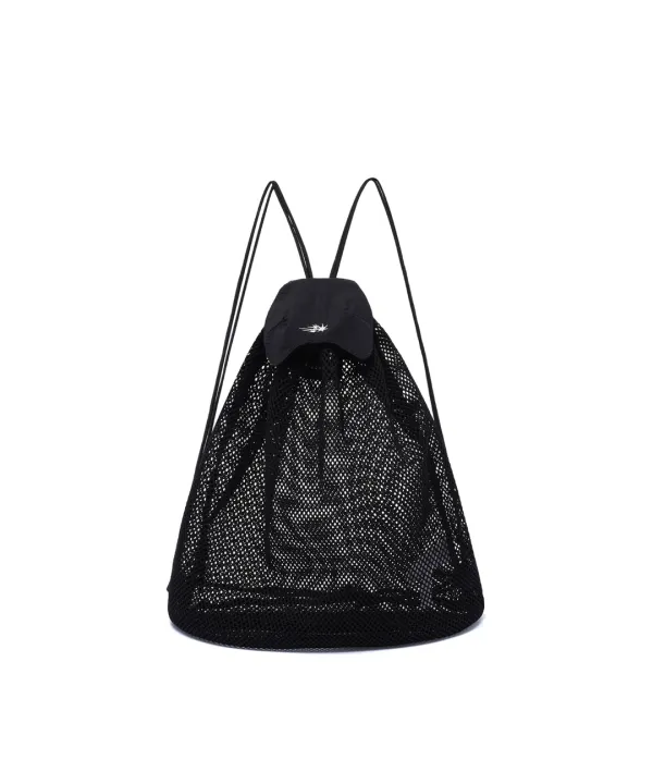 flap mesh gymsack[black]