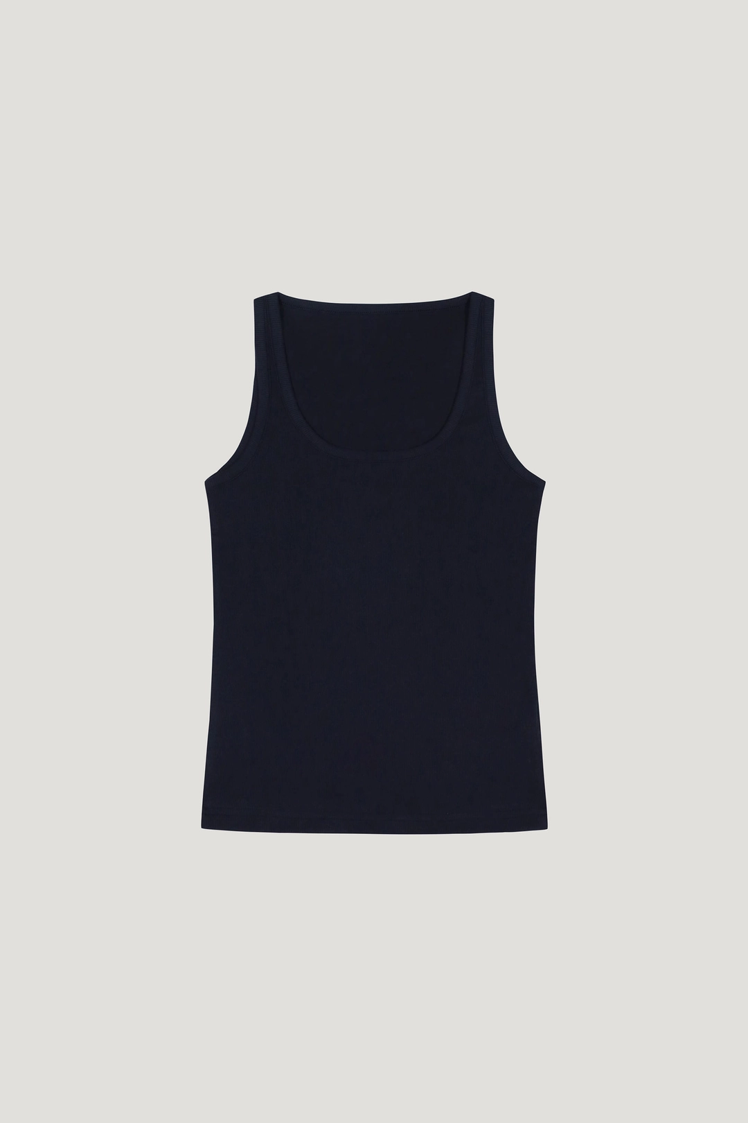 리브어리 [L/V] Cover Rib Tank (navy) 상품 이미지 1