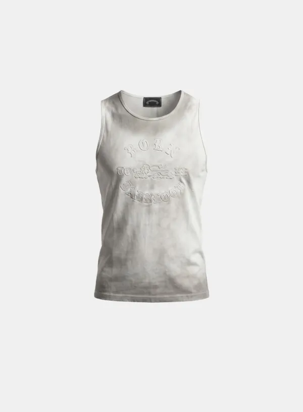 [w-tnk26-018] BORN TO BE Tank - White