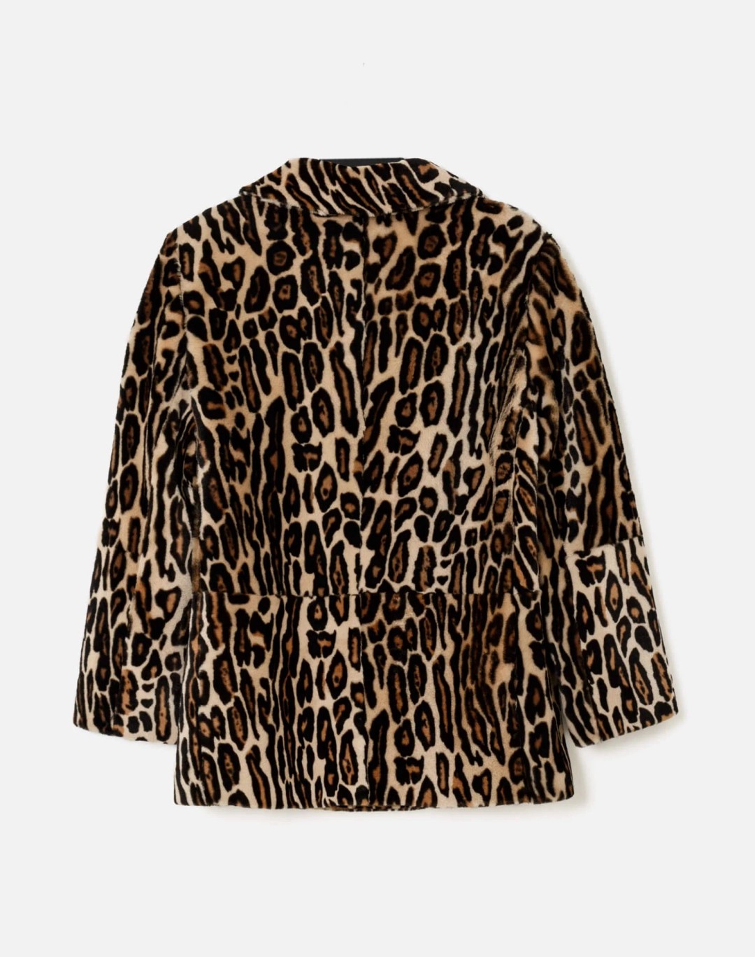 리던 Leopard Shearling Peacoat - Leopard Print 상품 이미지 2