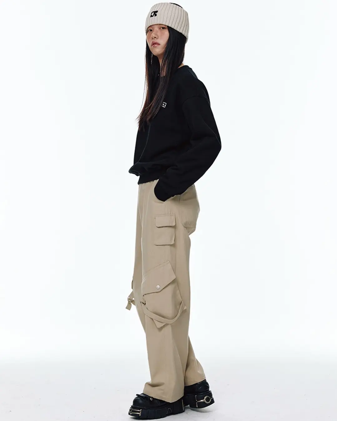 센토르 CENTAUR CARGO PANTS_BEIGE 상품 이미지 2